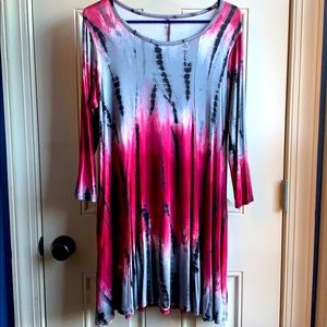Tie dye dress